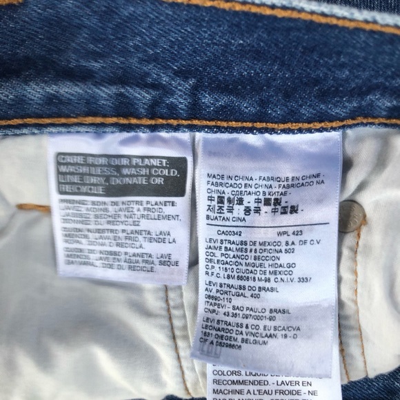 Women’s Levi’s Cut Off Shorts - Picture 8 of 9